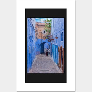 Chefchaouen Arch, Morocco. Posters and Art